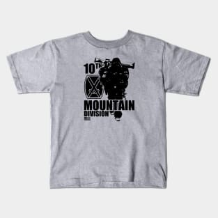 10th Mountain Division Kids T-Shirt